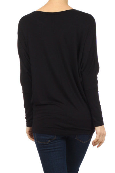 Dolman-sleeved Loveliness (Black)