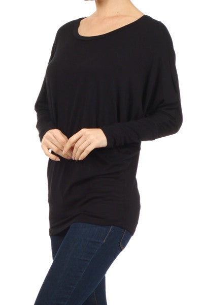 Dolman-sleeved Loveliness (Black)