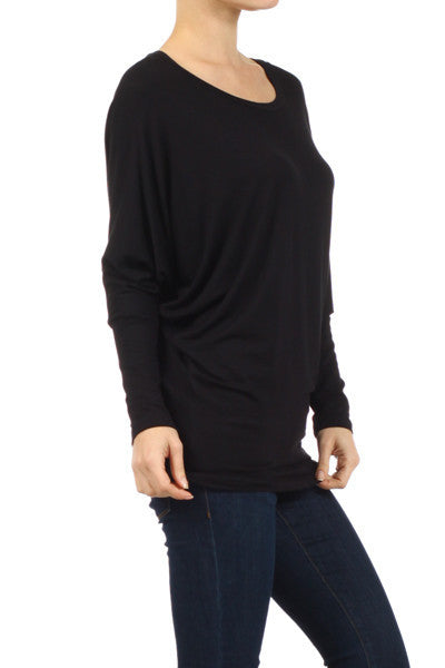 Dolman-sleeved Loveliness (Black)