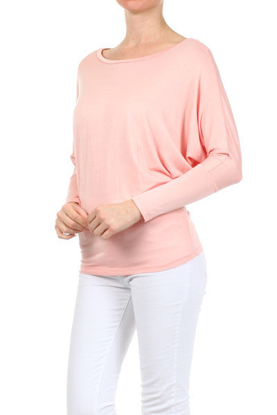Dolman-sleeved Loveliness (Pink)