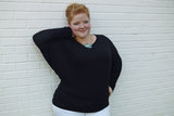 Dolman-sleeved Loveliness (Black)