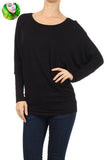 Dolman-sleeved Loveliness (Black)